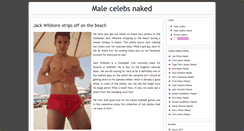 Desktop Screenshot of male-celebs-naked.com